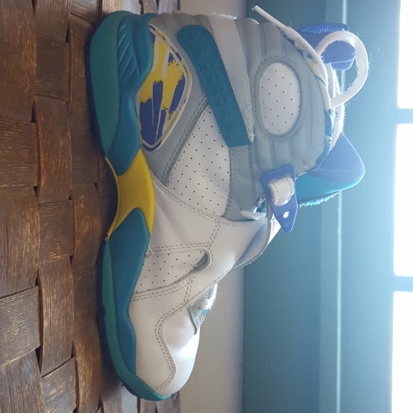 Air Jordan Retro 8 Aqua - Picture 4 of 4